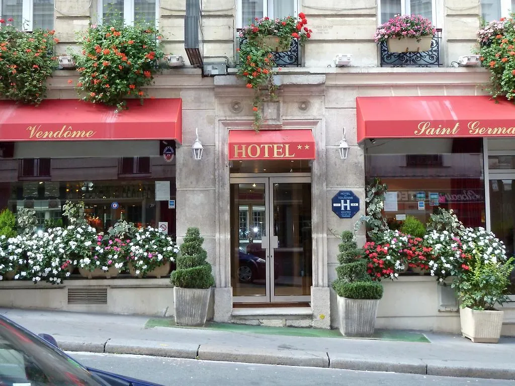 Hotel Vendome Saint-Germain Париж